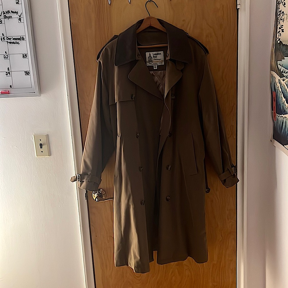 London Fog Trench Coat